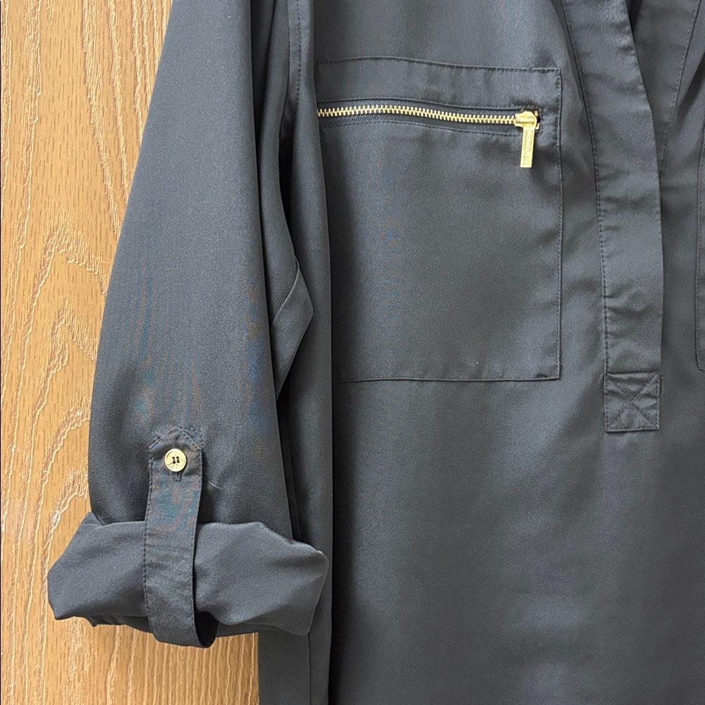 Michael Kors Black Dress Shirt - Picture 4 of 7